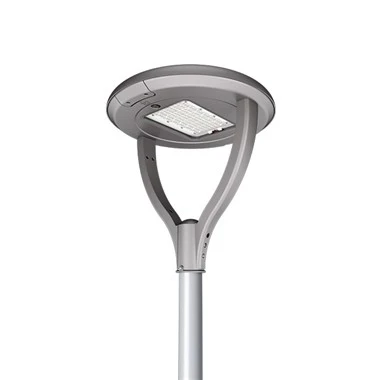 ZGSM 70W outdoor LED horizontal poste de luz de jardim superior luz LED com tampa de vidro IK10